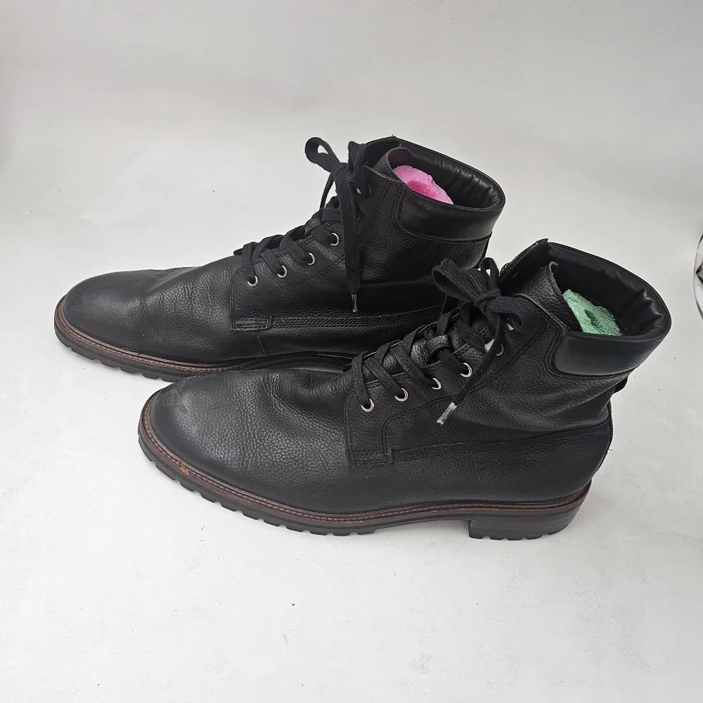 Gordon Rush Chester Suede Lug Sole Boot Black Men’s Size 13